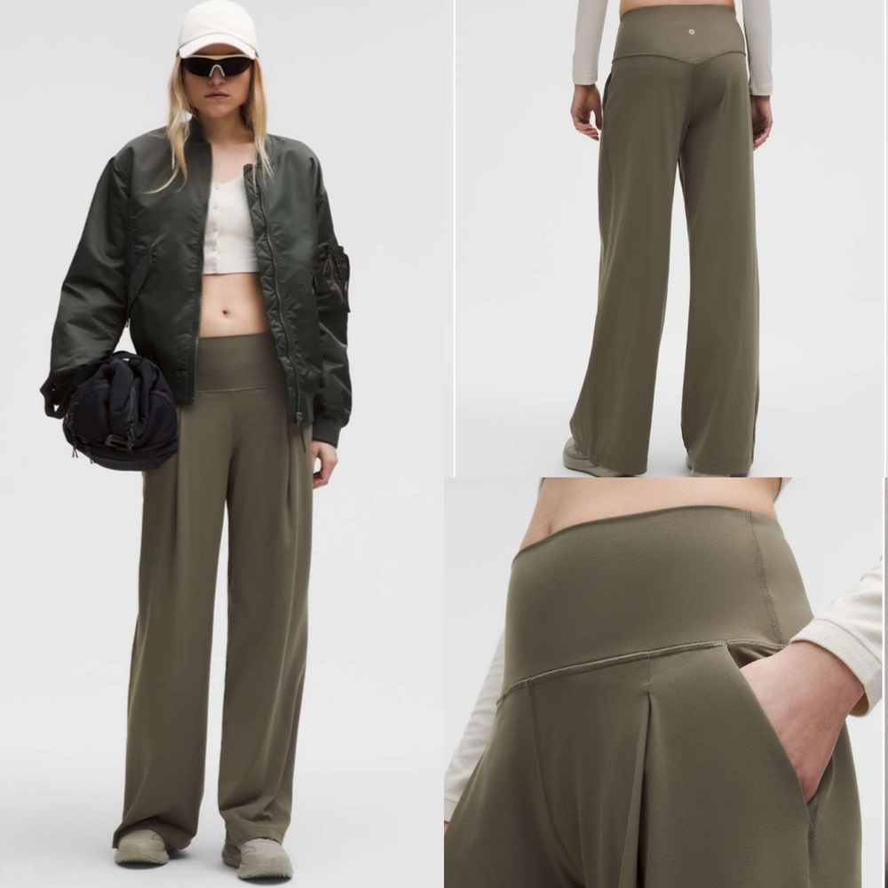 Lulemon Align Palazzo Pant *Regular Army Green